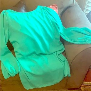 Kelly Green Midi Dress